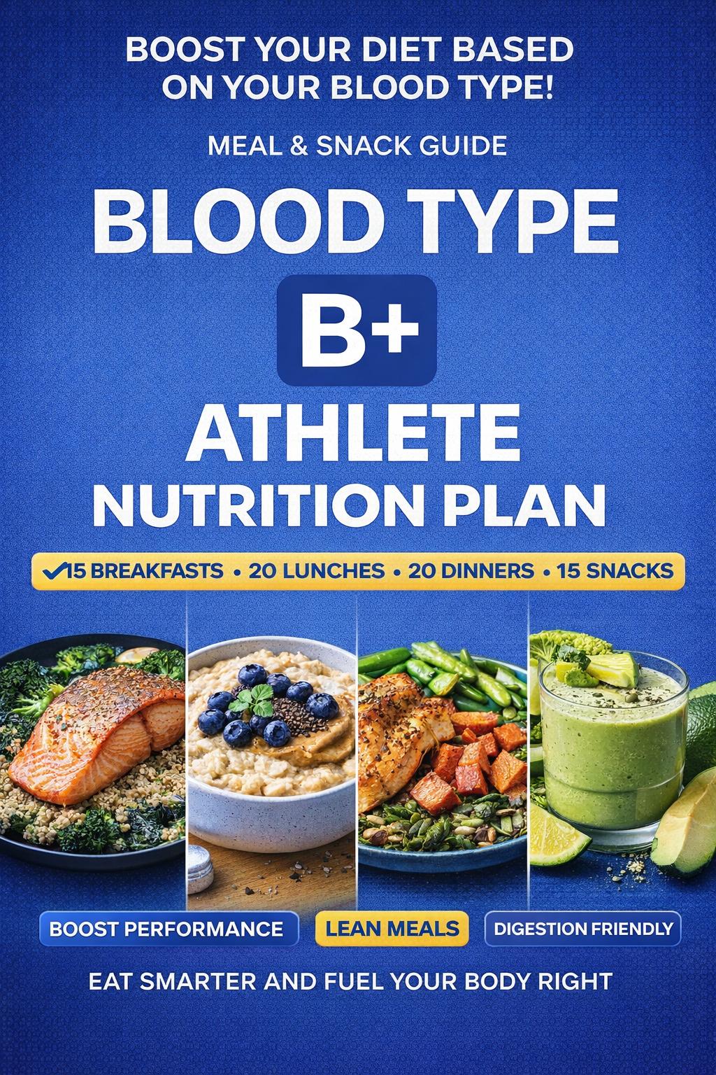 Blood Type B+ Athlete Nutrition Plan